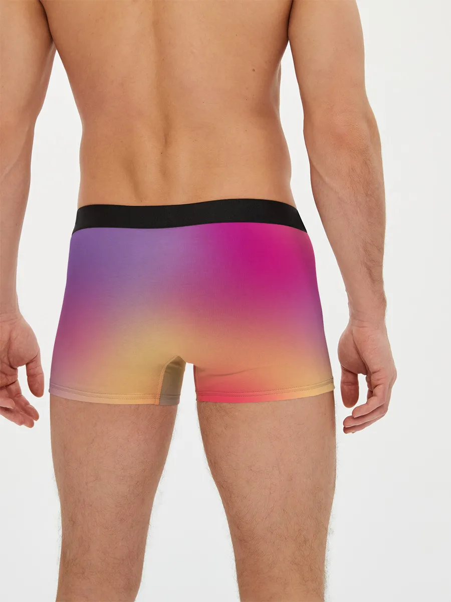 Мужские трусы боксеры / Unicorn gradient