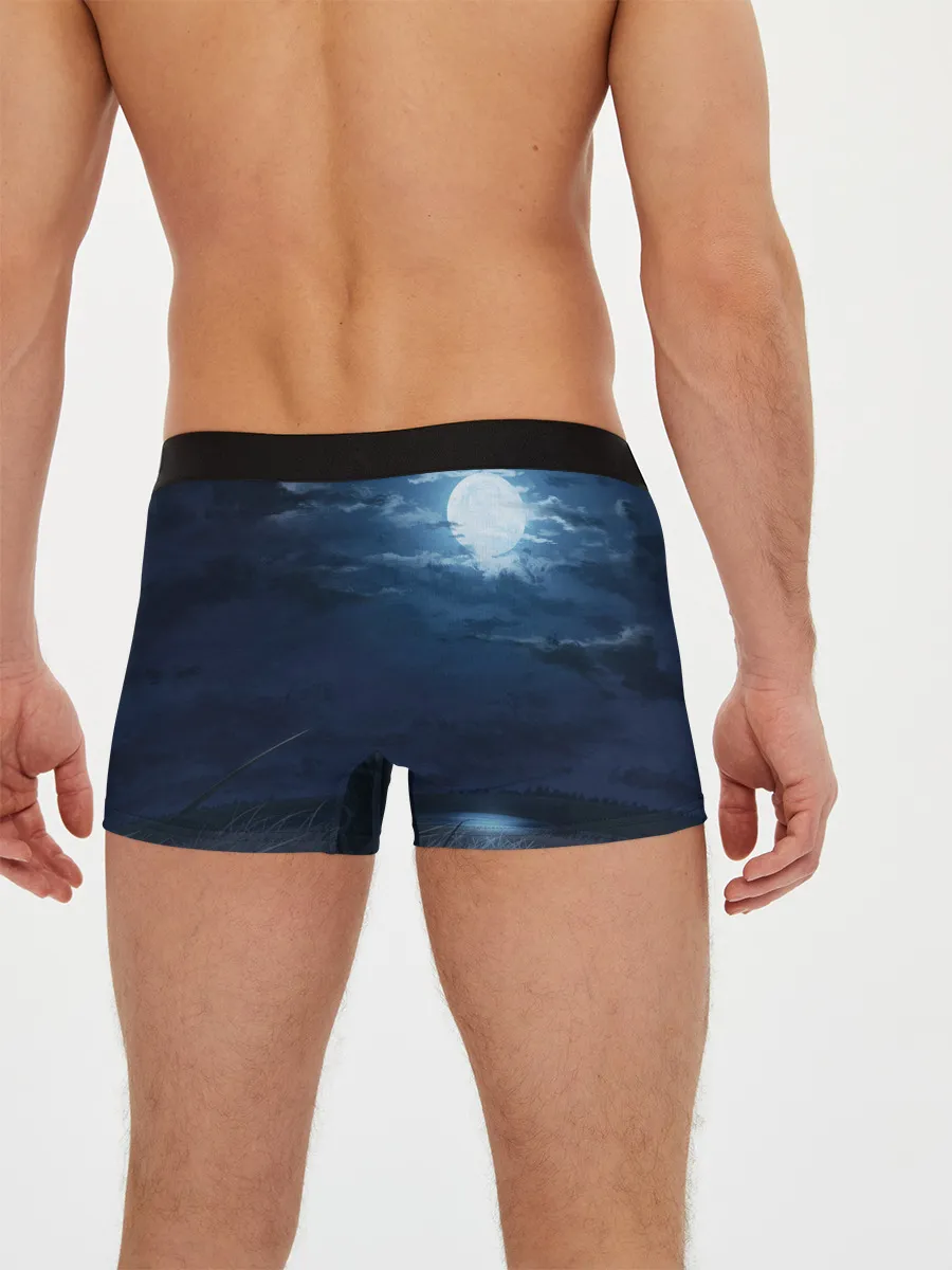 Мужские трусы боксеры / Ночное поле