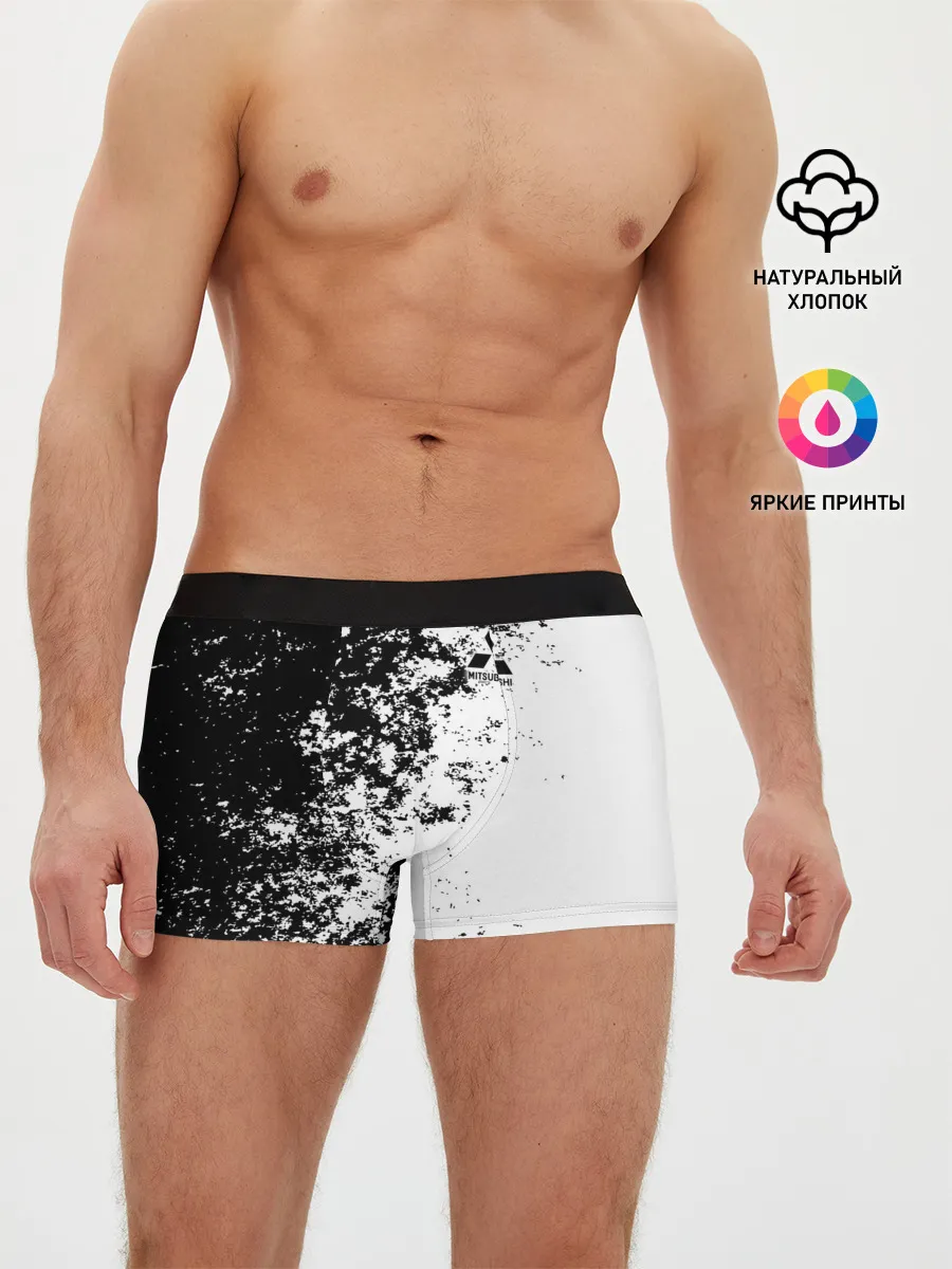 Мужские трусы боксеры / Mitsubishi