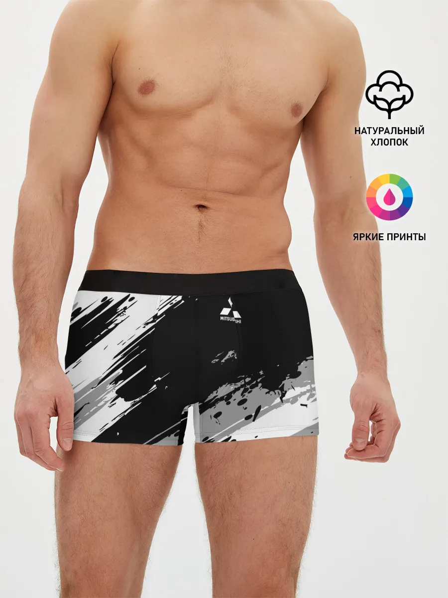 Мужские трусы боксеры / Mitsubishi