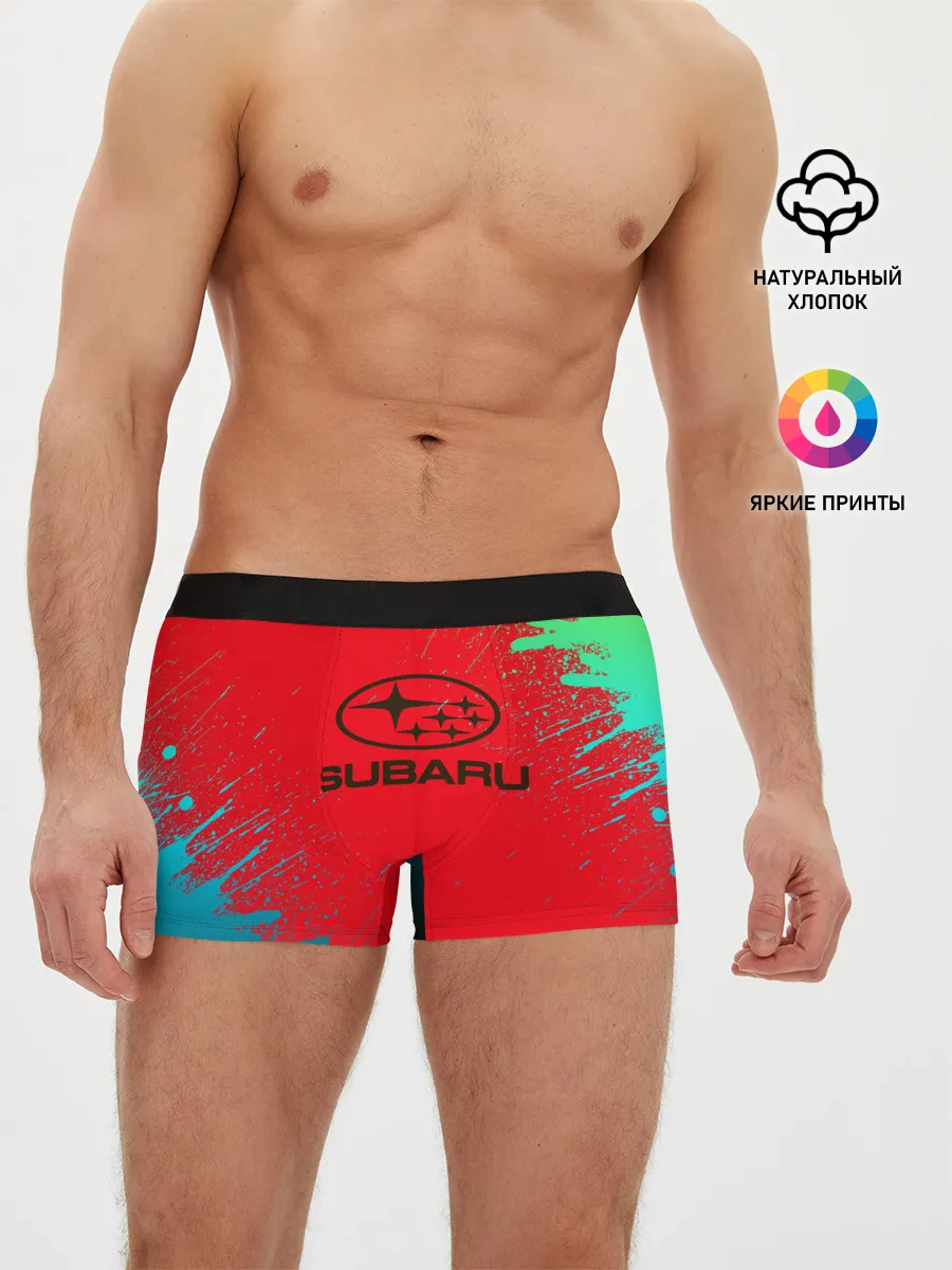 Мужские трусы боксеры / SUBARU