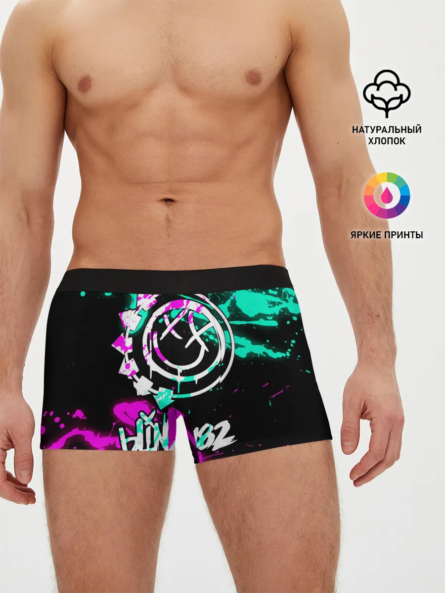 Мужские трусы боксеры / Blink-182