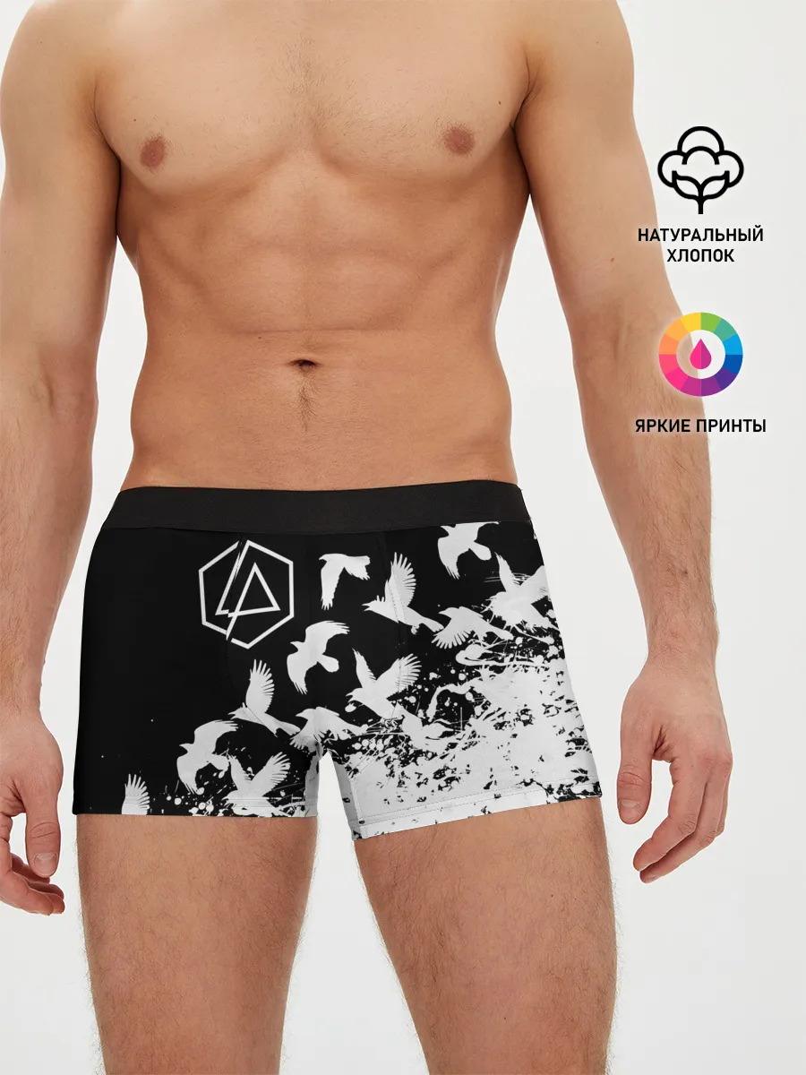 Мужские трусы боксеры / LINKIN PARK [1]