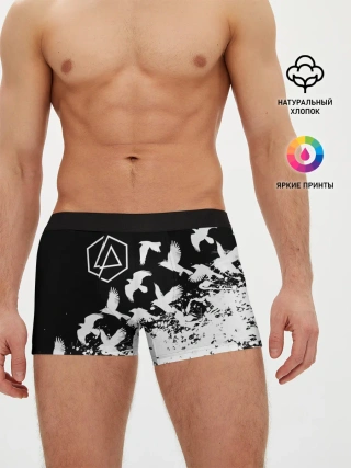 Мужские трусы боксеры / LINKIN PARK [1]