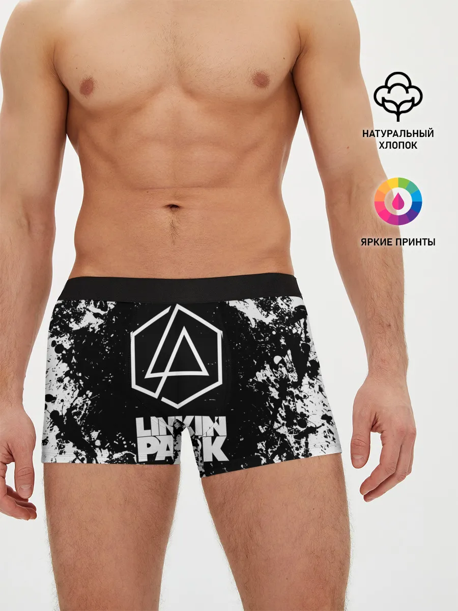 Мужские трусы боксеры / LINKIN PARK [2]