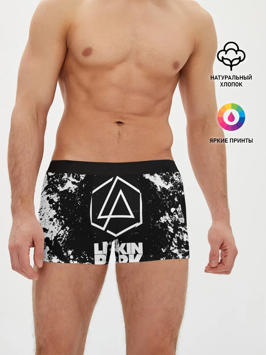 Мужские трусы боксеры / LINKIN PARK [2]