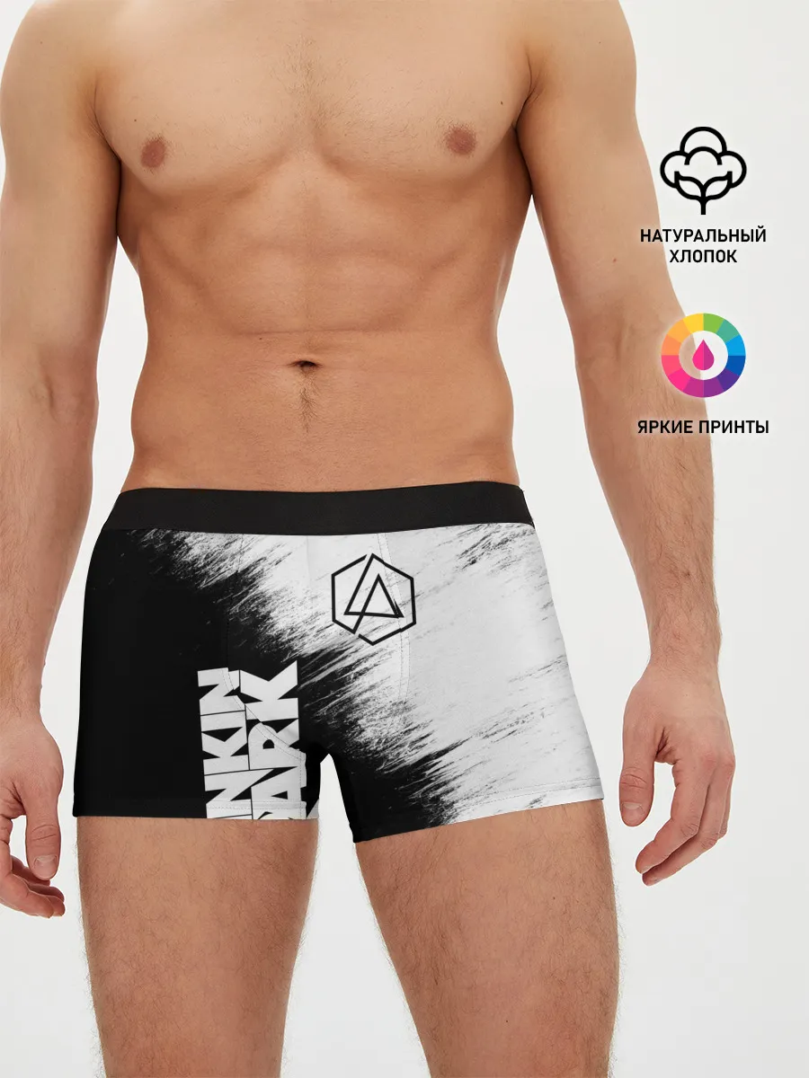 Мужские трусы боксеры / LINKIN PARK [3]