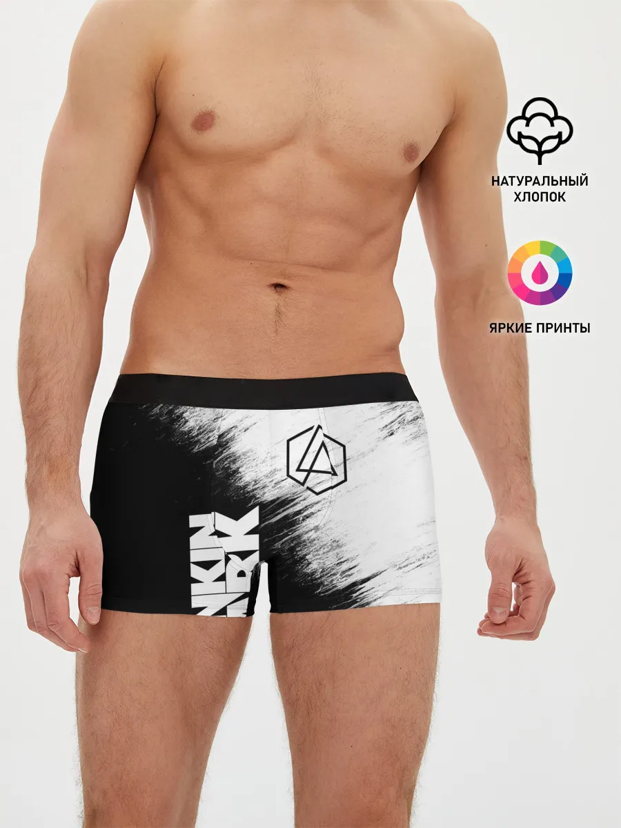 Мужские трусы боксеры / LINKIN PARK [3]