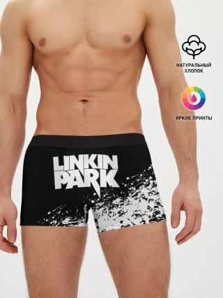 Мужские трусы боксеры / LINKIN PARK [4]