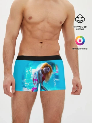 Мужские трусы боксеры / CYBERPUNK 2077