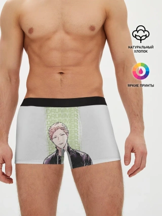 Мужские трусы боксеры / Drummer