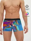 Мужские трусы боксеры / Абстракция