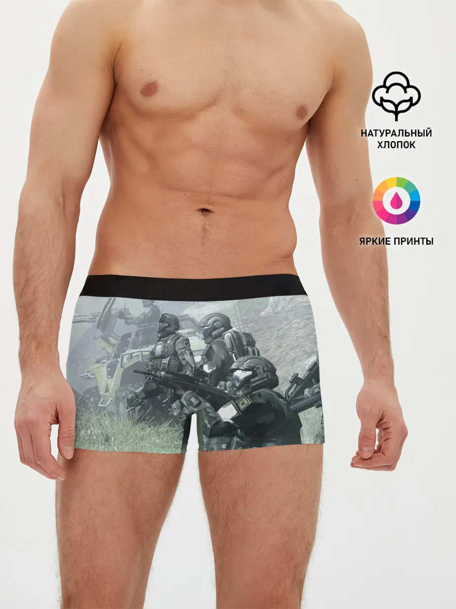 Мужские трусы боксеры / Halo 2