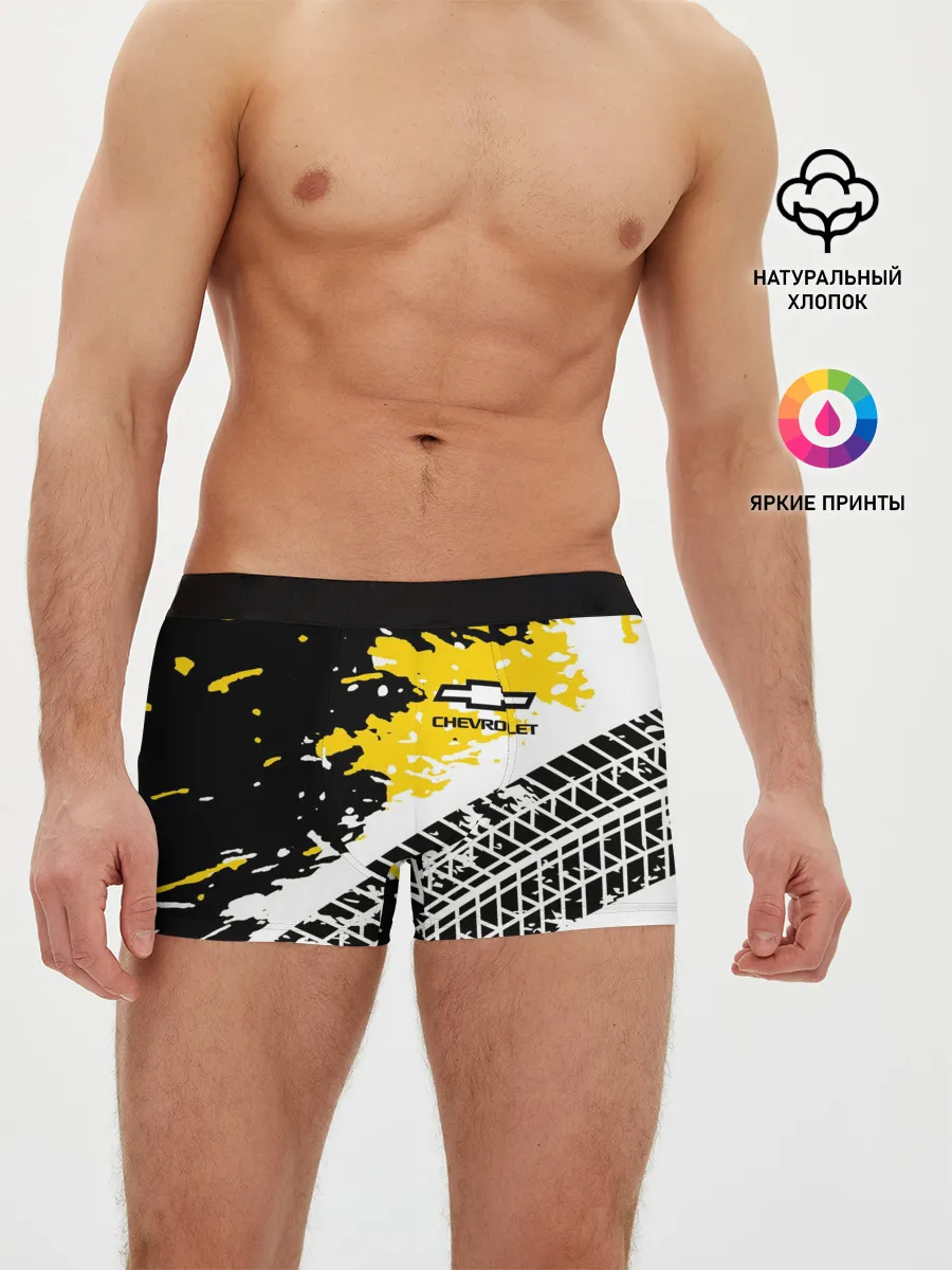 Мужские трусы боксеры / CHEVROLET