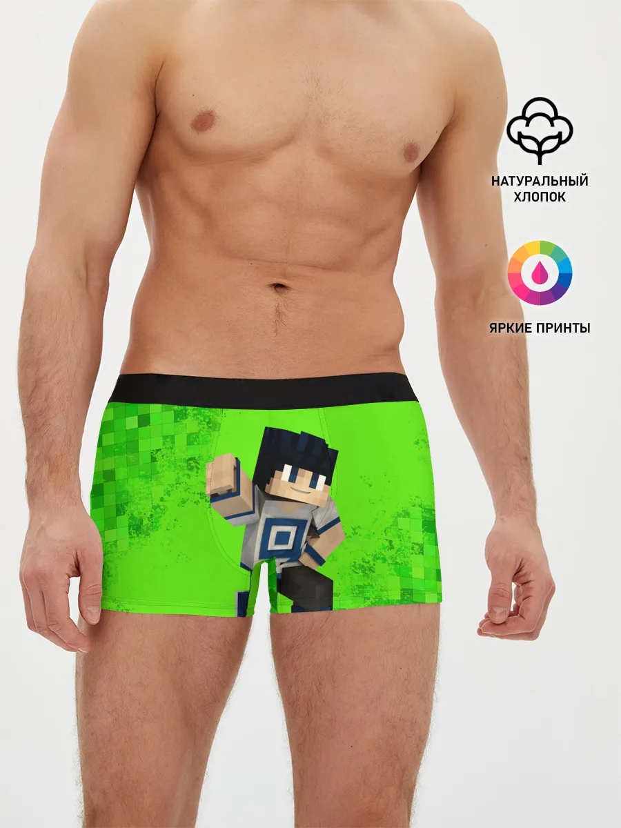 Мужские трусы боксеры / MINECRAFT