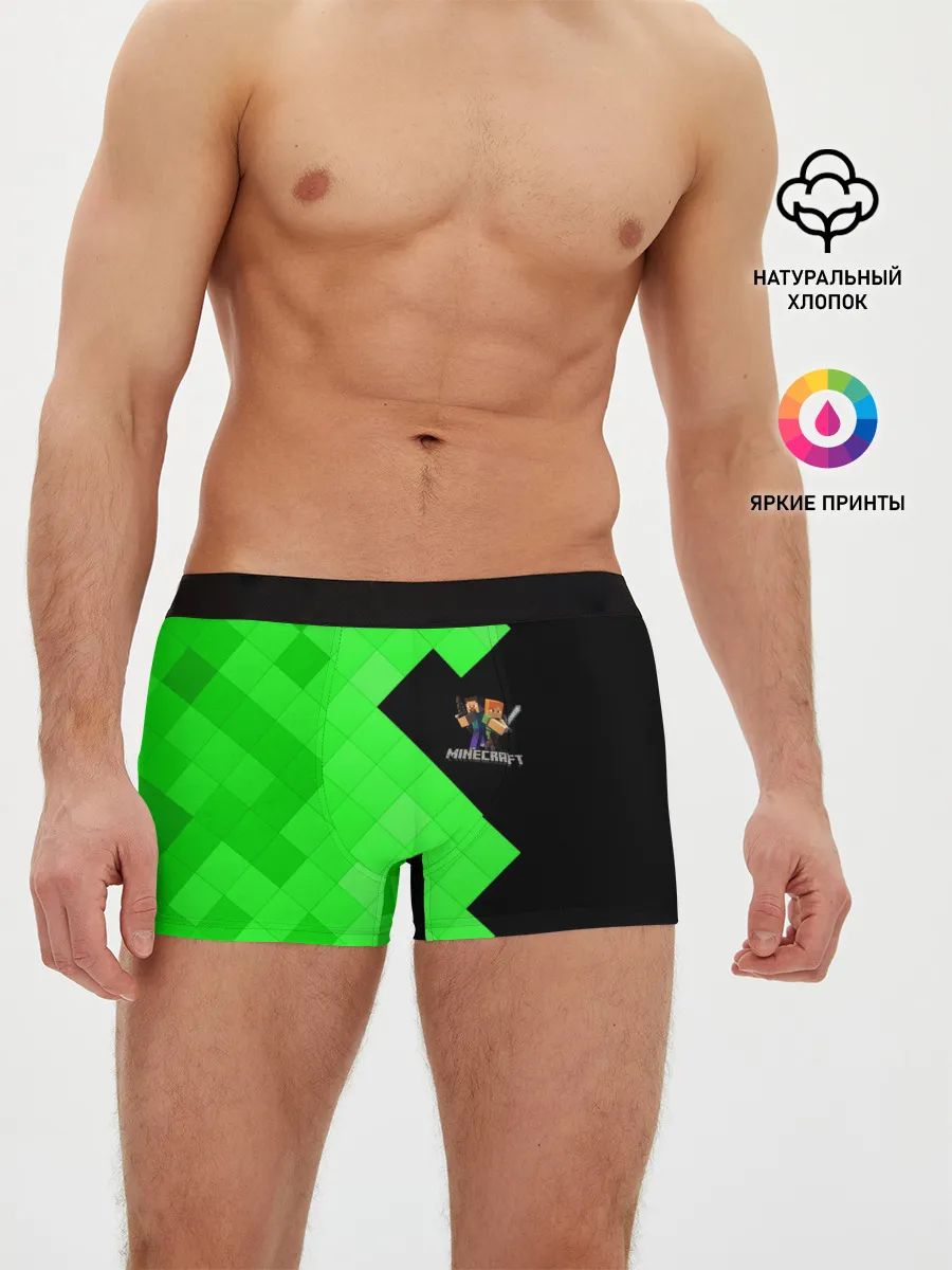 Мужские трусы боксеры / MINECRAFT