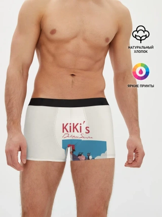Мужские трусы боксеры / Kiki’s Delivery Service на метле
