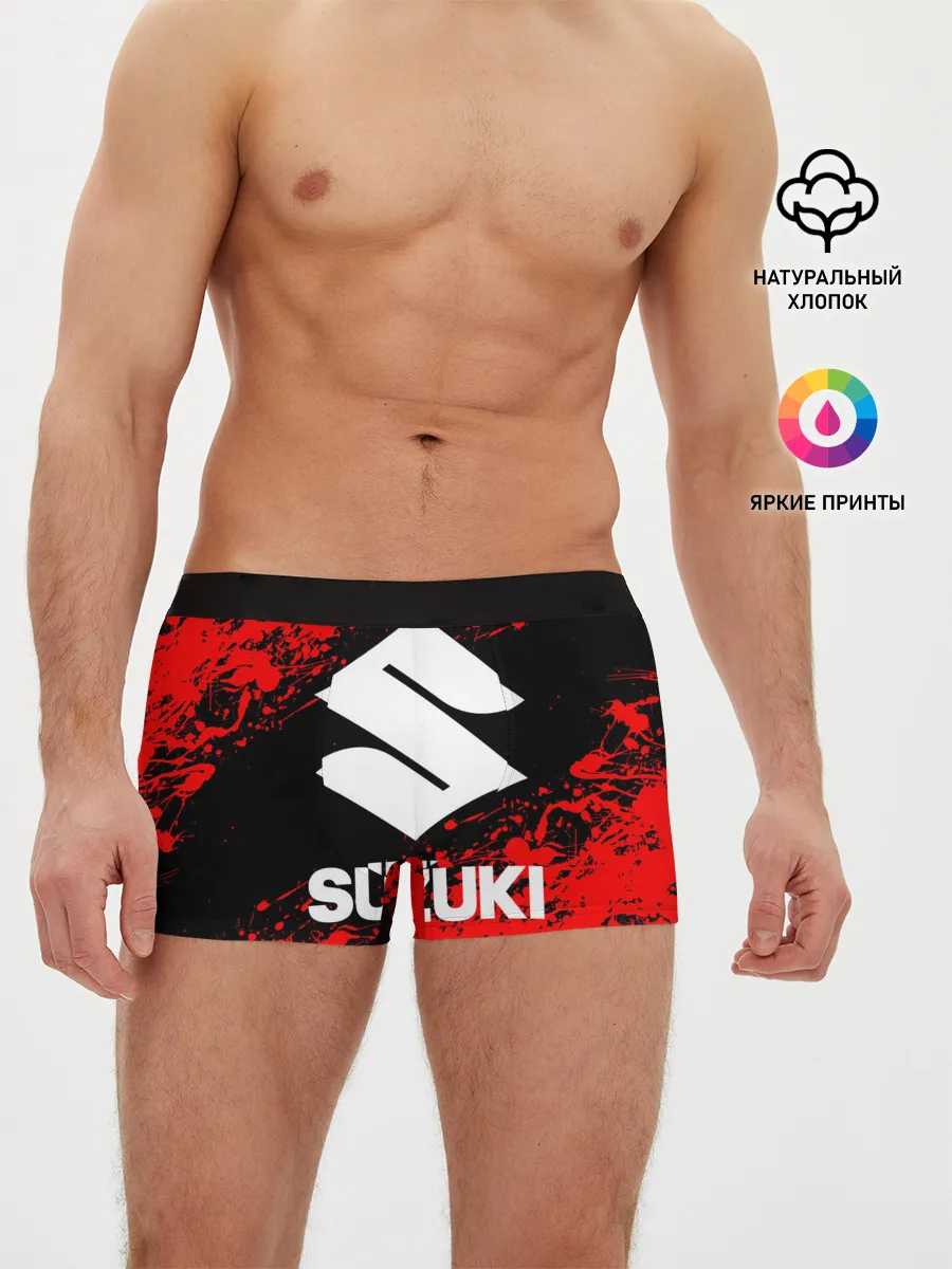 Мужские трусы боксеры / SUZUKI