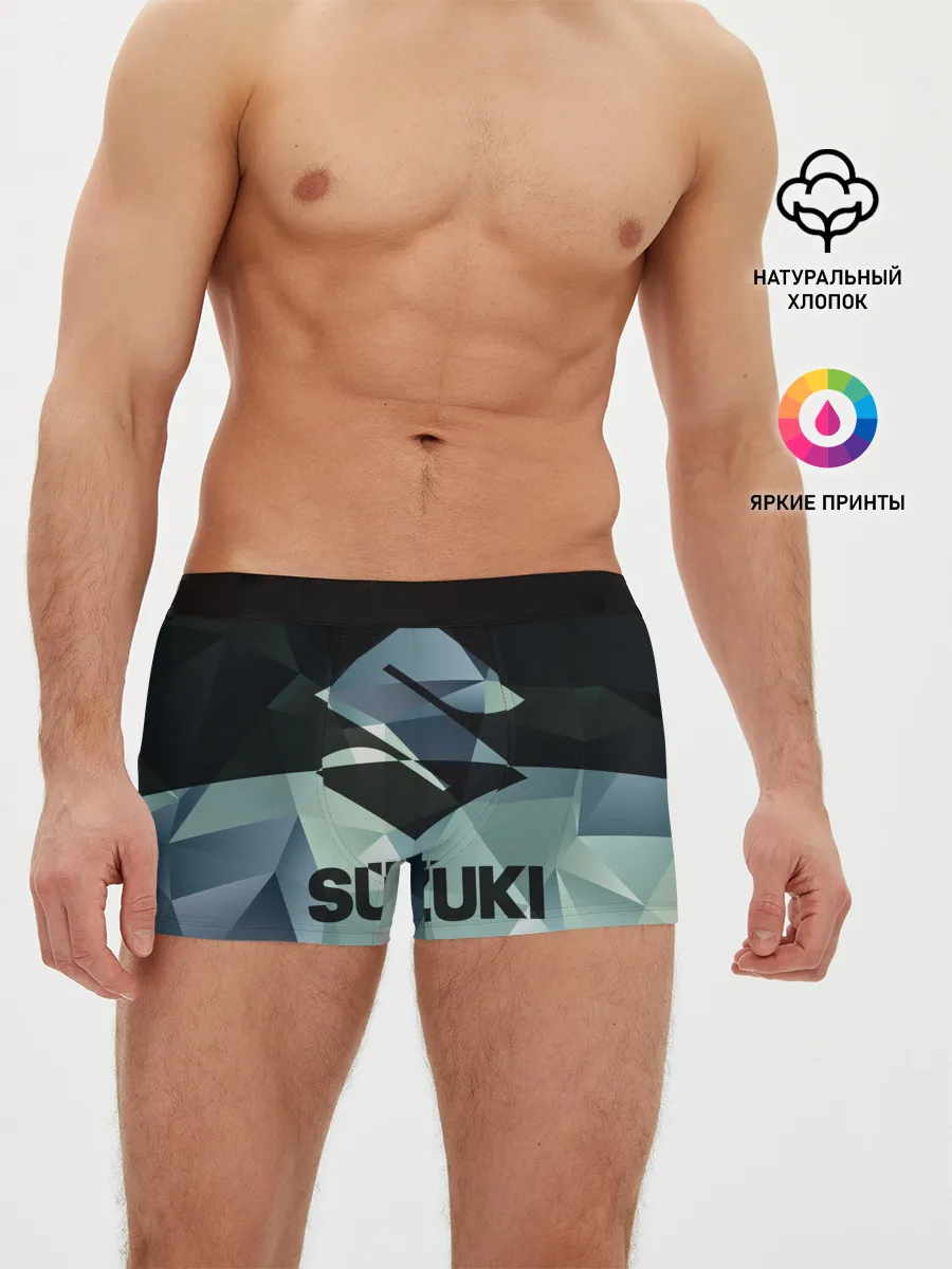 Мужские трусы боксеры / SUZUKI