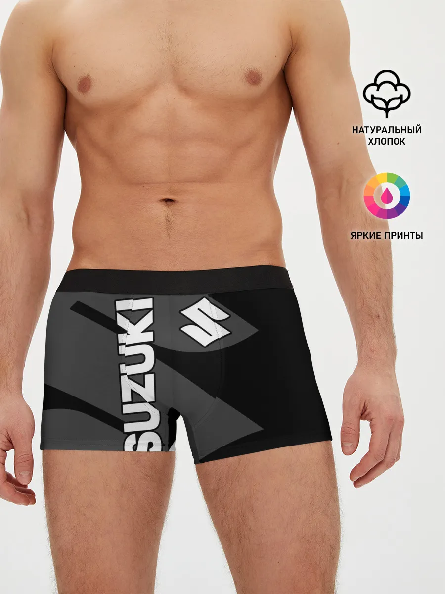 Мужские трусы боксеры / SUZUKI