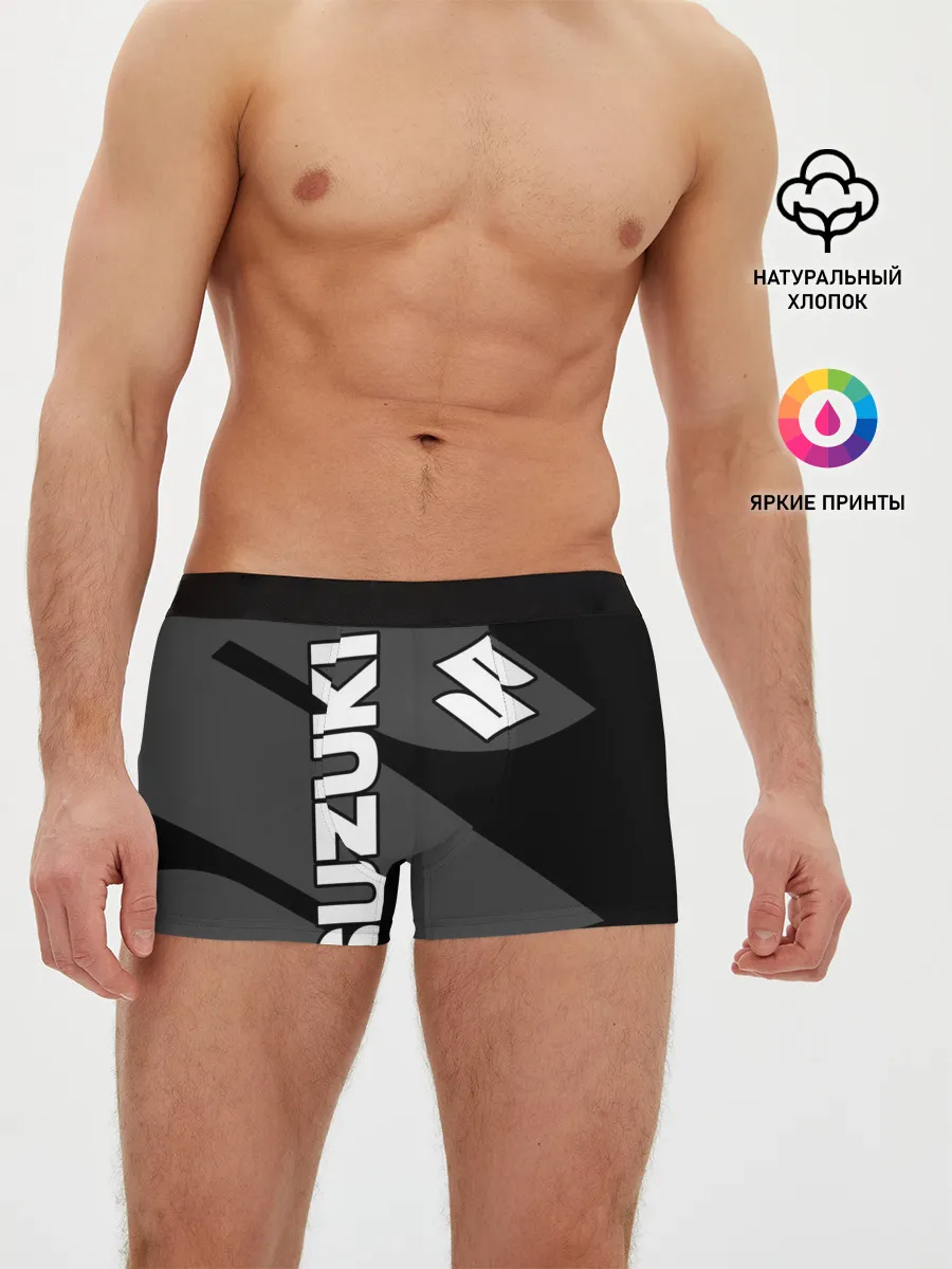 Мужские трусы боксеры / SUZUKI