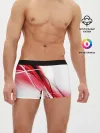 Мужские трусы боксеры / GEOMETRY STRIPES RED