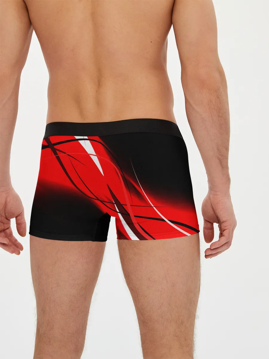 Мужские трусы боксеры / KIMETSU NO YAIBA абстракция