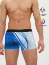 Мужские трусы боксеры / ABSTRACT BLUE