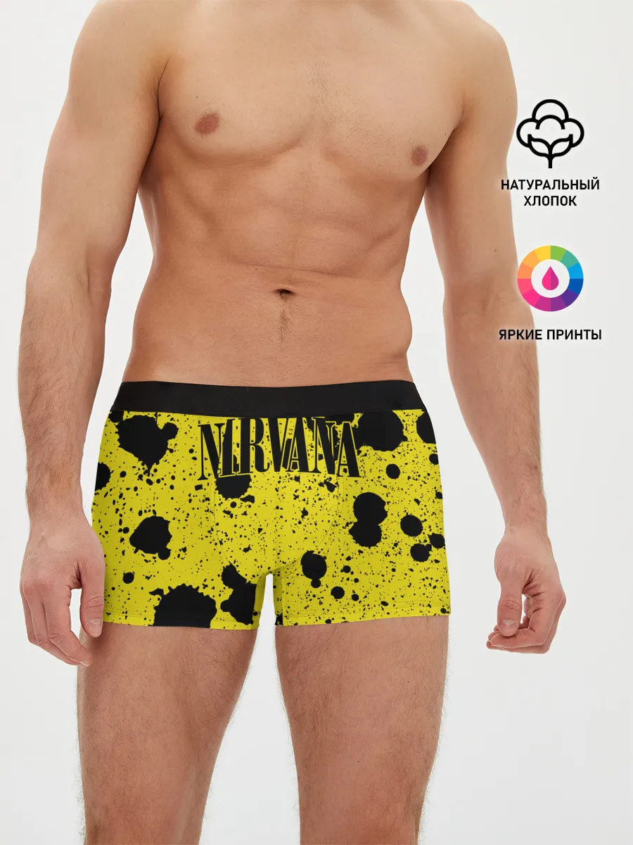 Мужские трусы боксеры / Nirvana
