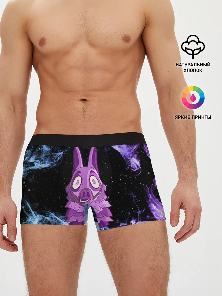 Мужские трусы боксеры / Lama Fortnite