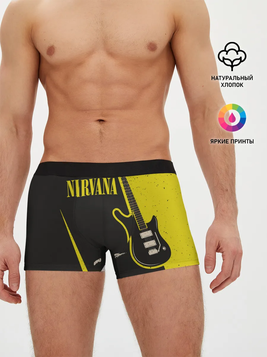 Мужские трусы боксеры / Nirvana