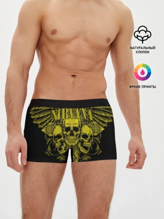 Мужские трусы боксеры / Nirvana