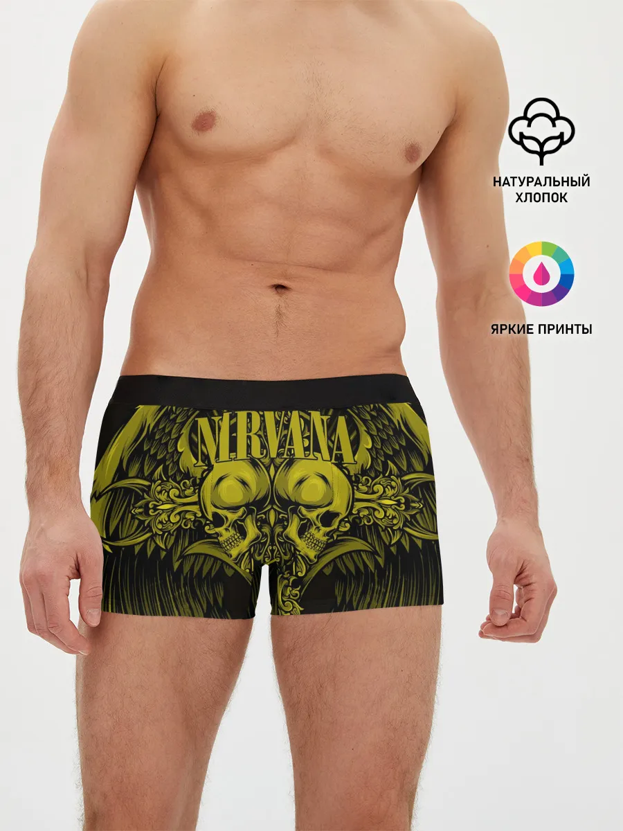 Мужские трусы боксеры / Nirvana