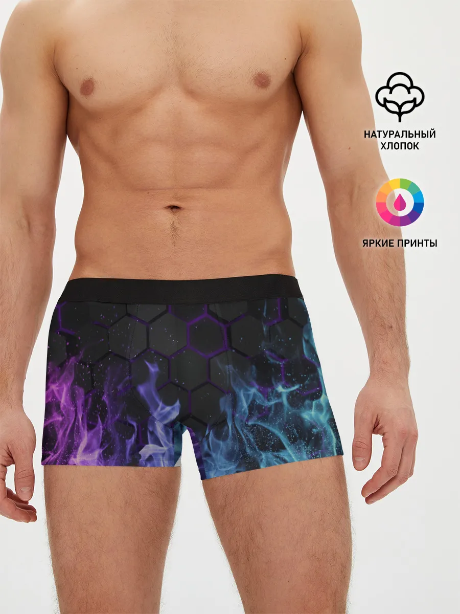 Мужские трусы боксеры / Fire