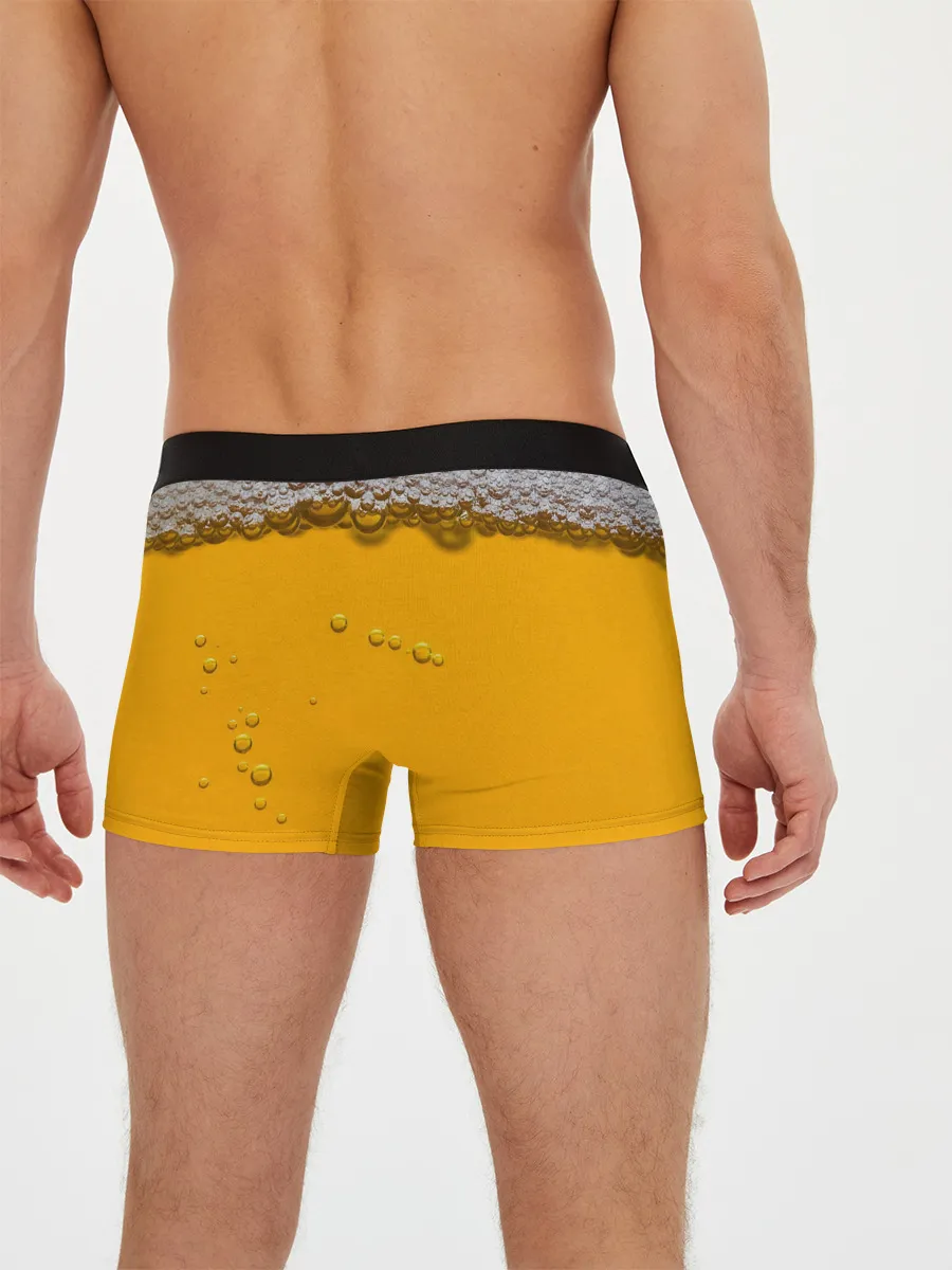 Мужские трусы боксеры / ПИВНОЕ СЧАСТЬЕ