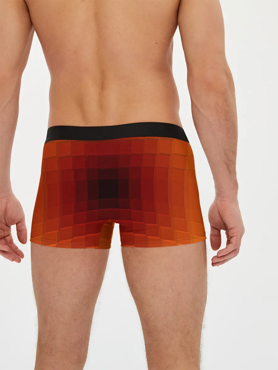 Мужские трусы боксеры / оптическая иллюзия