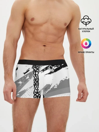 Мужские трусы боксеры / Форма Казахстан