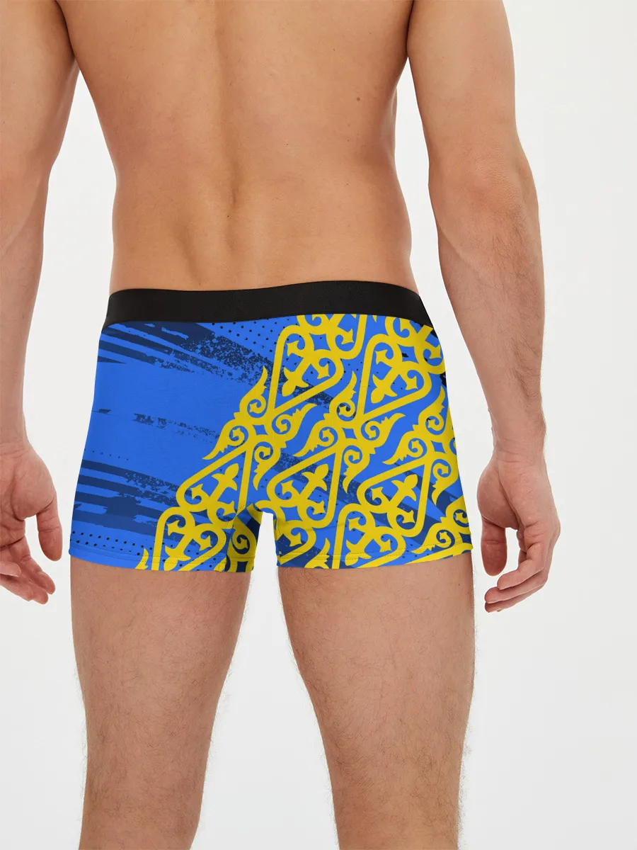 Мужские трусы боксеры / Форма Казахстан