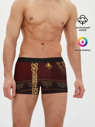 Мужские трусы боксеры / Форма Казахстан