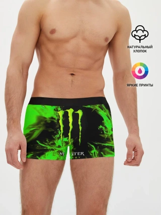 Мужские трусы боксеры / MONSTER ENERGY