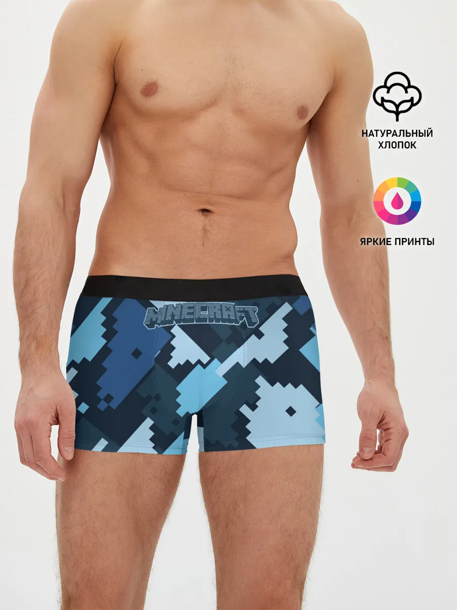 Мужские трусы боксеры / Minecraft