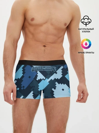 Мужские трусы боксеры / Minecraft
