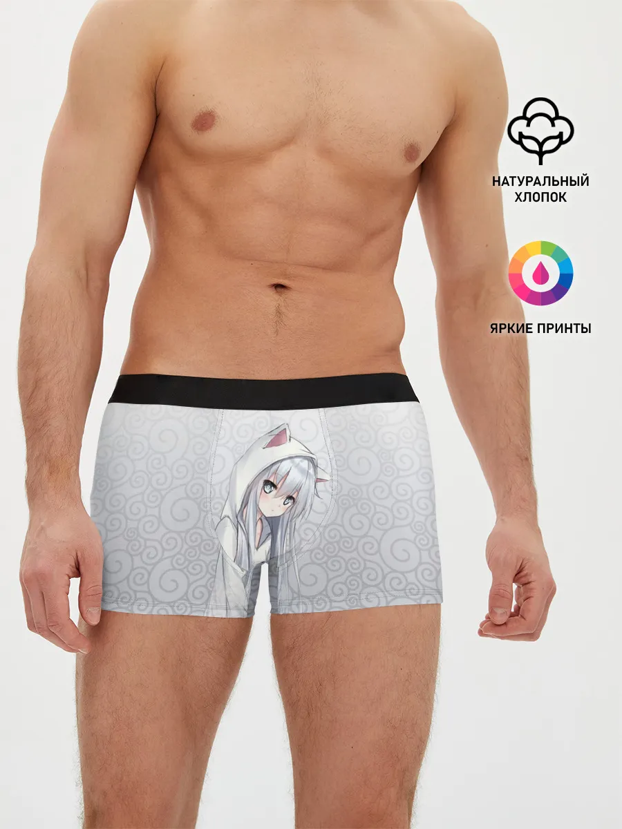 Мужские трусы боксеры / Cat-girl