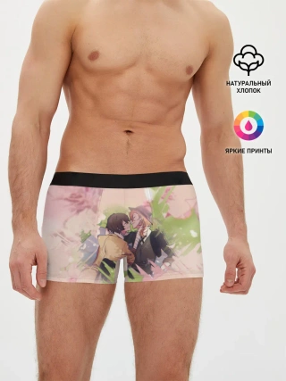 Мужские трусы боксеры / Дазай и Чуя