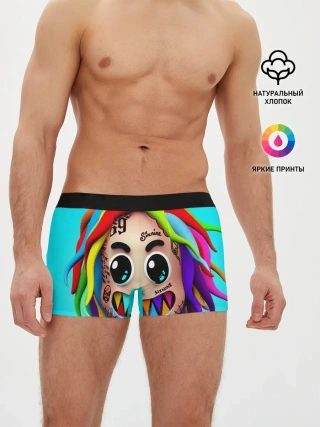 Мужские трусы боксеры / 6IX9INE