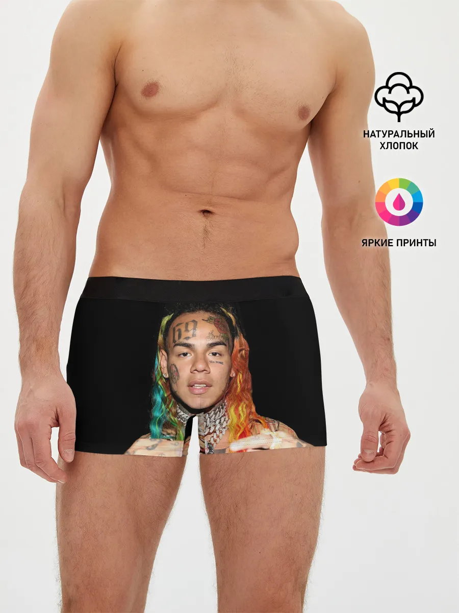 Мужские трусы боксеры / 6IX9INE