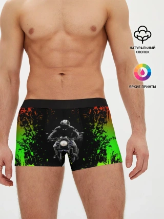 Мужские трусы боксеры / МОТОЦИКЛЫ