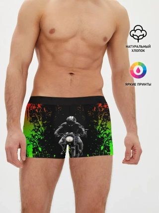 Мужские трусы боксеры / МОТОЦИКЛЫ