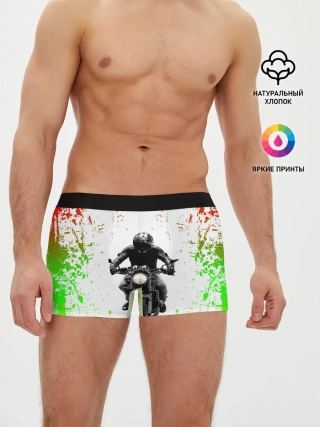 Мужские трусы боксеры / МОТОЦИКЛЫ