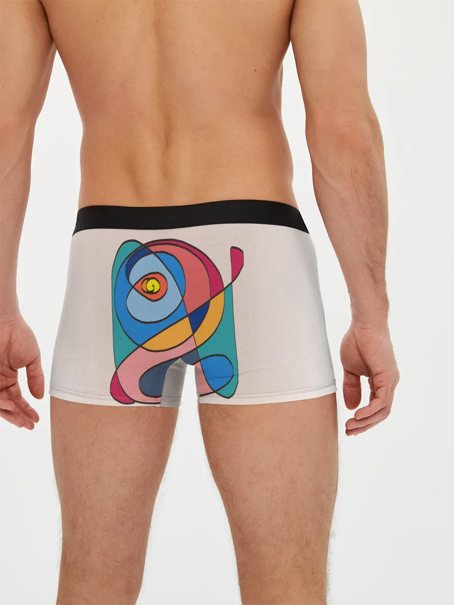 Мужские трусы боксеры / Абстракция полет фантазии